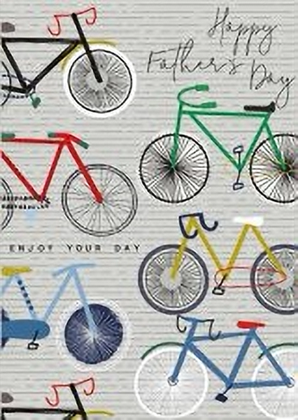 Multi Bikes Father's Day Card