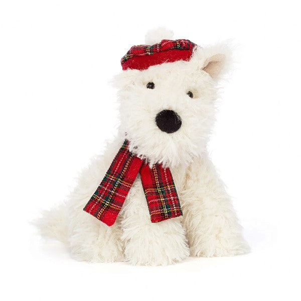 Jellycat Winter Warmer Munro Scottie Dog Plush