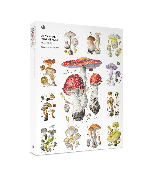 Pomegranate 1000 Piece Puzzle | Mushrooms