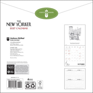 2027 New Yorker Cartoons Monthly Wall Calendar