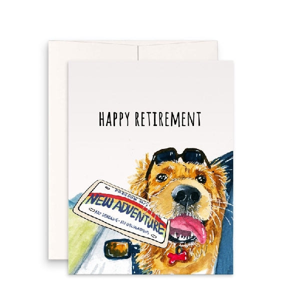 New Adventure Retirement Card