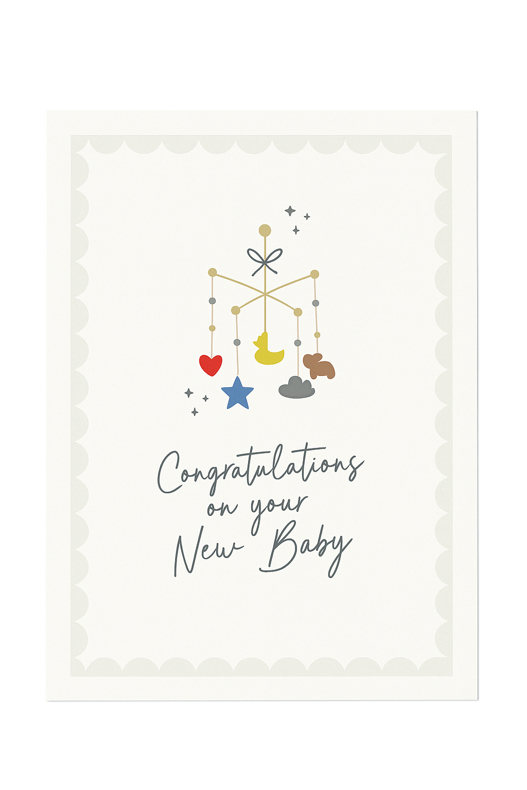 Congrats New Baby Card