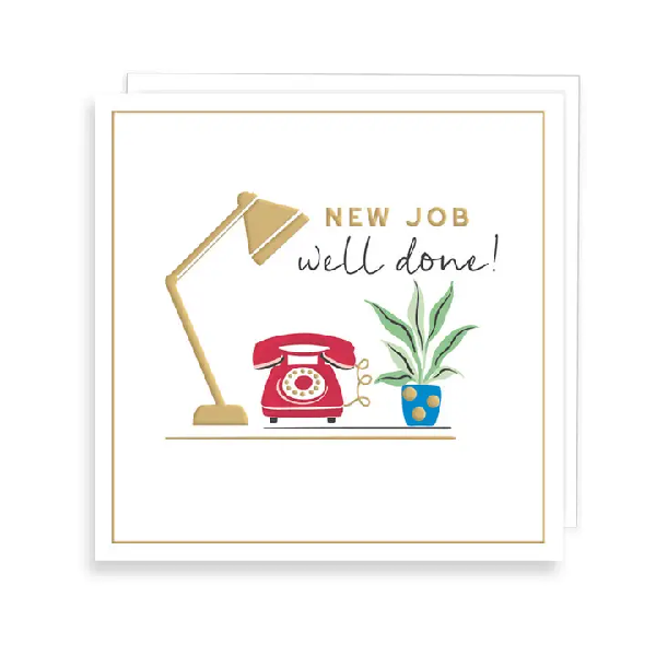 Desk Top New Job Card | New Job Cards | The Gifted Type