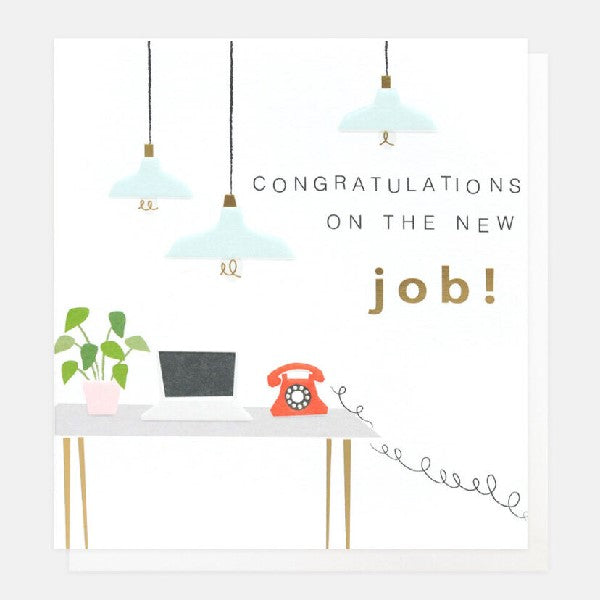 Congratulations On New Job Card