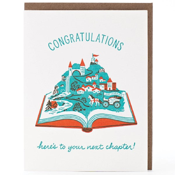 Next Chapter Wedding Card