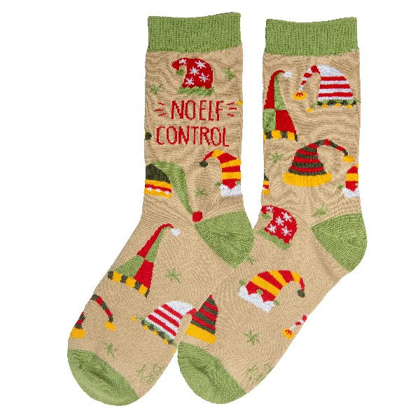 Karma Holiday Socks | No Elf Control