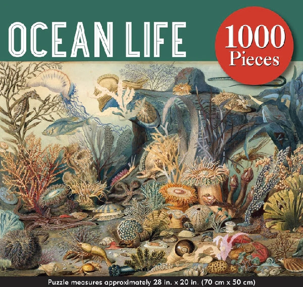 Peter Pauper 1000 Piece Puzzle | Ocean Life