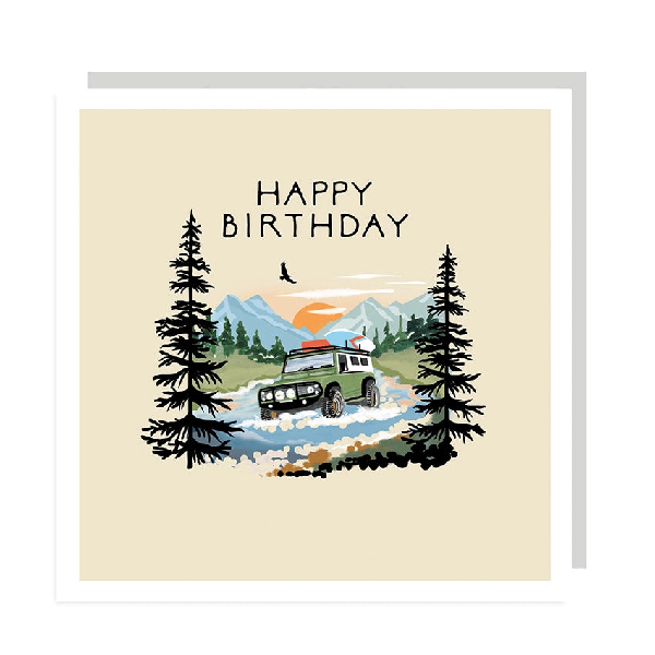 Off Road Birthday Card