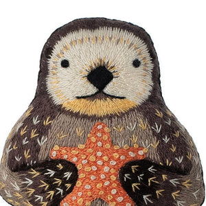 Kiriki Press Embroidery Kit | Otter