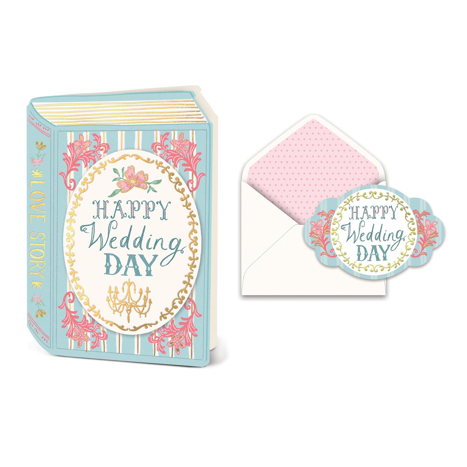 Love Story Wedding Card