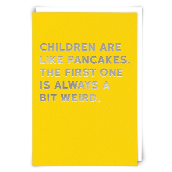 Pancakes Blank Humour Card