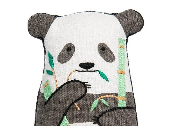 Kiriki Press Embroidery Kit | Panda