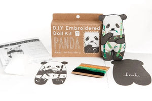 Kiriki Press Embroidery Kit | Panda