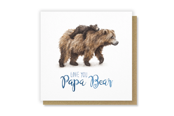 Papa Bear Father's Day/Birthday Card