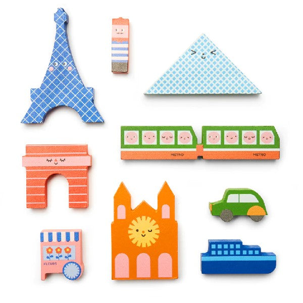 City Building Blocks Set | Paris