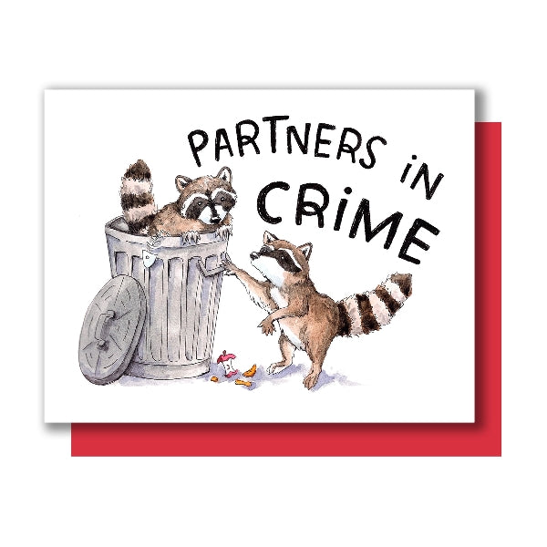 Partners In Crime Love Card