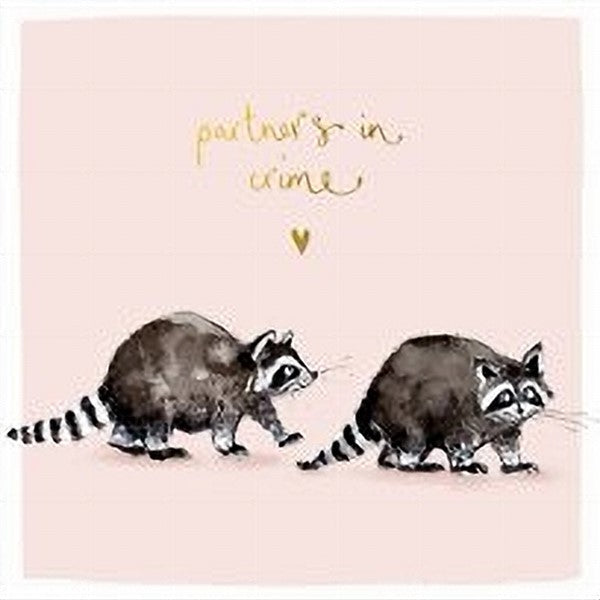 Partners In Crime Love Card