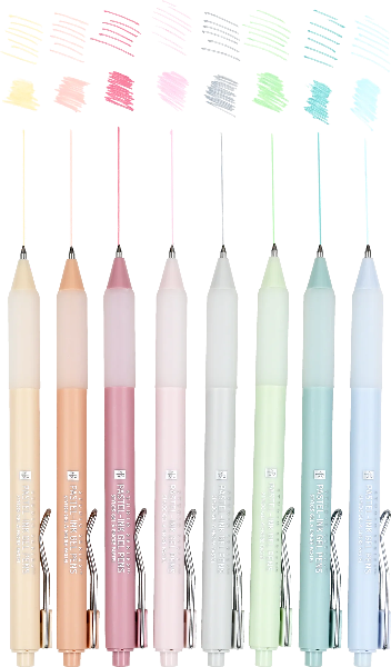 Pastel Ink Gel Pen Set | Peter Pauper Press | The Gifted Type