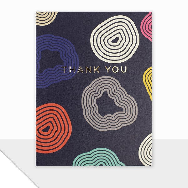 Patterned Thank You Card