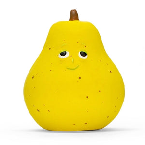 Pear Fruit Squeaker Dog Toy