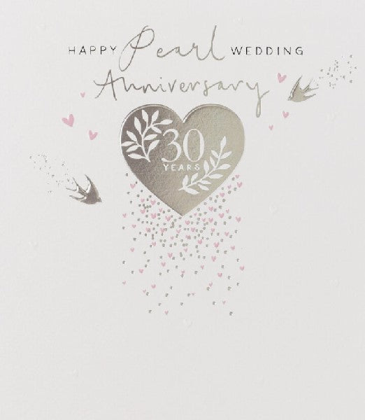 Pearl Anniversary Card