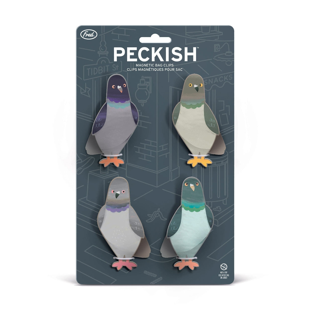 Peckish Bag Clip Set