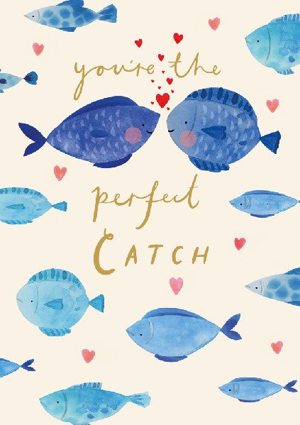 Perfect Catch Love Card