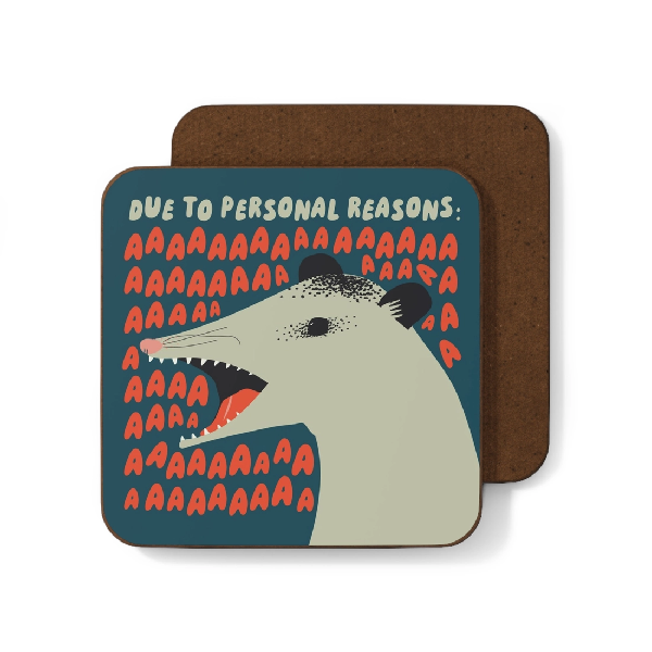 Personal Reasons Coaster