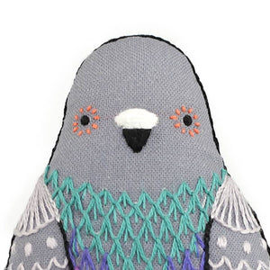 Kiriki Press Embroidery Kit | Pigeon