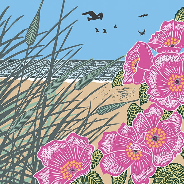 Beach Blank Art Card