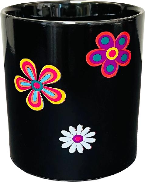 Blooming Flowers Pink/Red Heat Reveal Mug