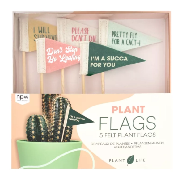 Felt Plant Flags