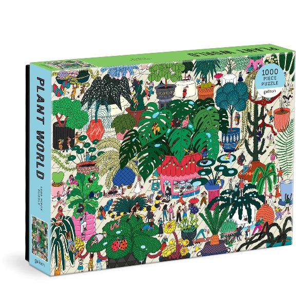 Galison 1000 Piece Puzzle | Plant World
