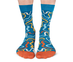 Pointless Meeting Survivor Men's Socks