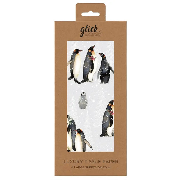 Polar Penguins Tissue Paper