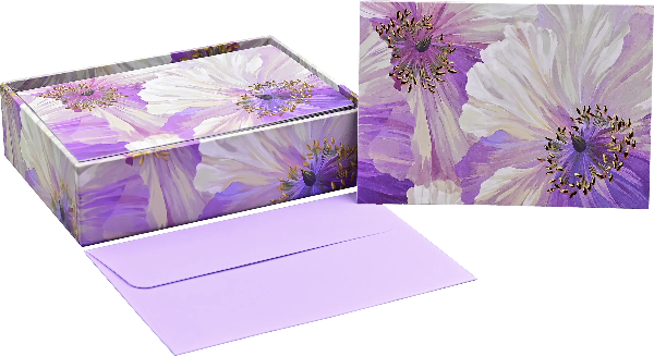 Poppies In Bloom Blank Notecards