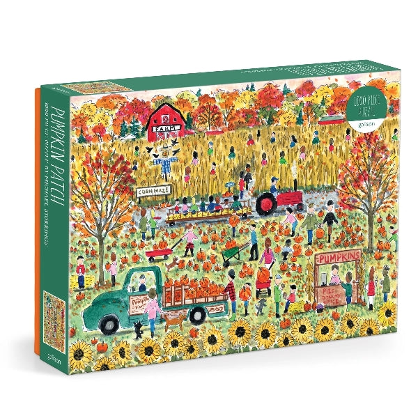 Galison 1000 Piece Puzzle | Pumpkin Patch