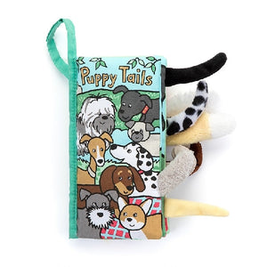 Jellycat Puppy Tails Soft Book