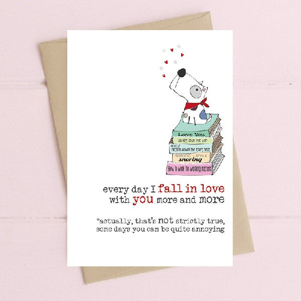 Quite Annoying Love Card