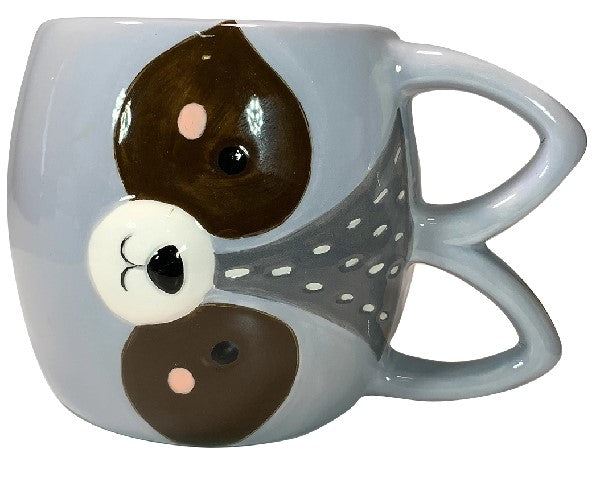 Woodland Sideways Raccoon Mug