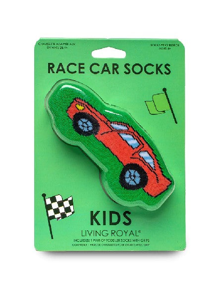 Living Royal 3D Kids Socks | Race Car