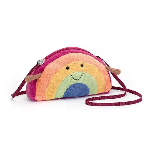 Jellycat Amuseable Rainbow Plush Bag