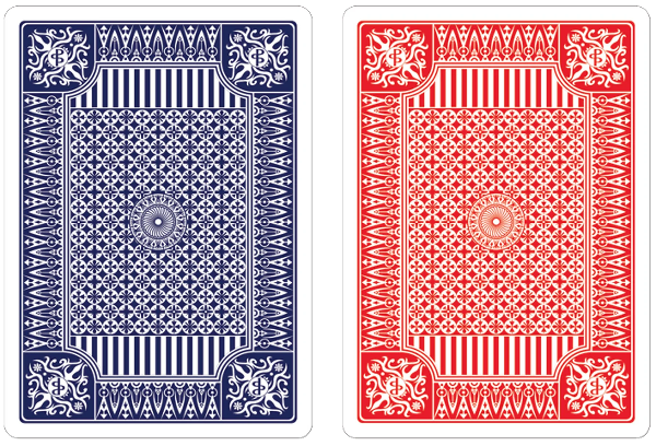 Premium Playing Cards | Red & Blue