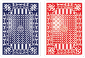 Premium Playing Cards | Red & Blue