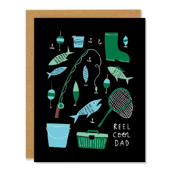 Reel Cool Dad Father's Day Card