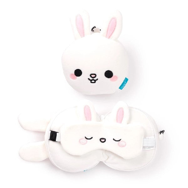 Relaxeazzz Kids & Adult Travel Pillow | Frances The Rabbit