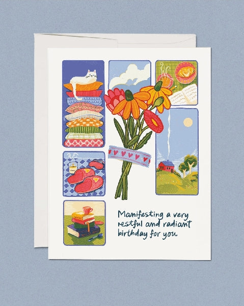 Restful Birthday Card