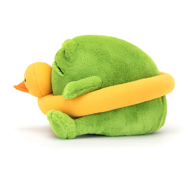 Jellycat Ricky Rainfrog With Rubber Ring Plush