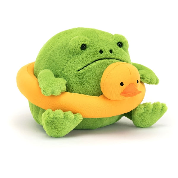 Jellycat Ricky Rainfrog With Rubber Ring Plush