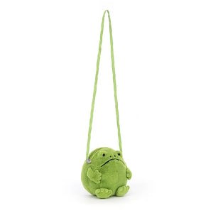 Jellycat Ricky Rain Frog Plush Bag